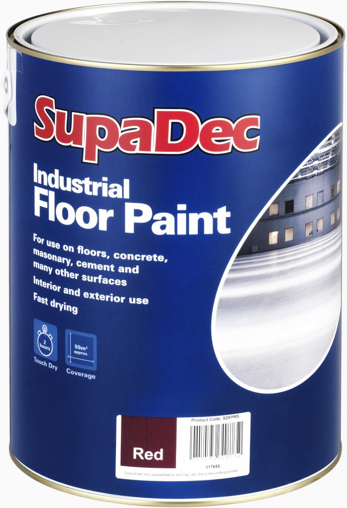 SupaDec Industrial Floor Paint 5L SupaDec Industrial Floor Paint 5L
